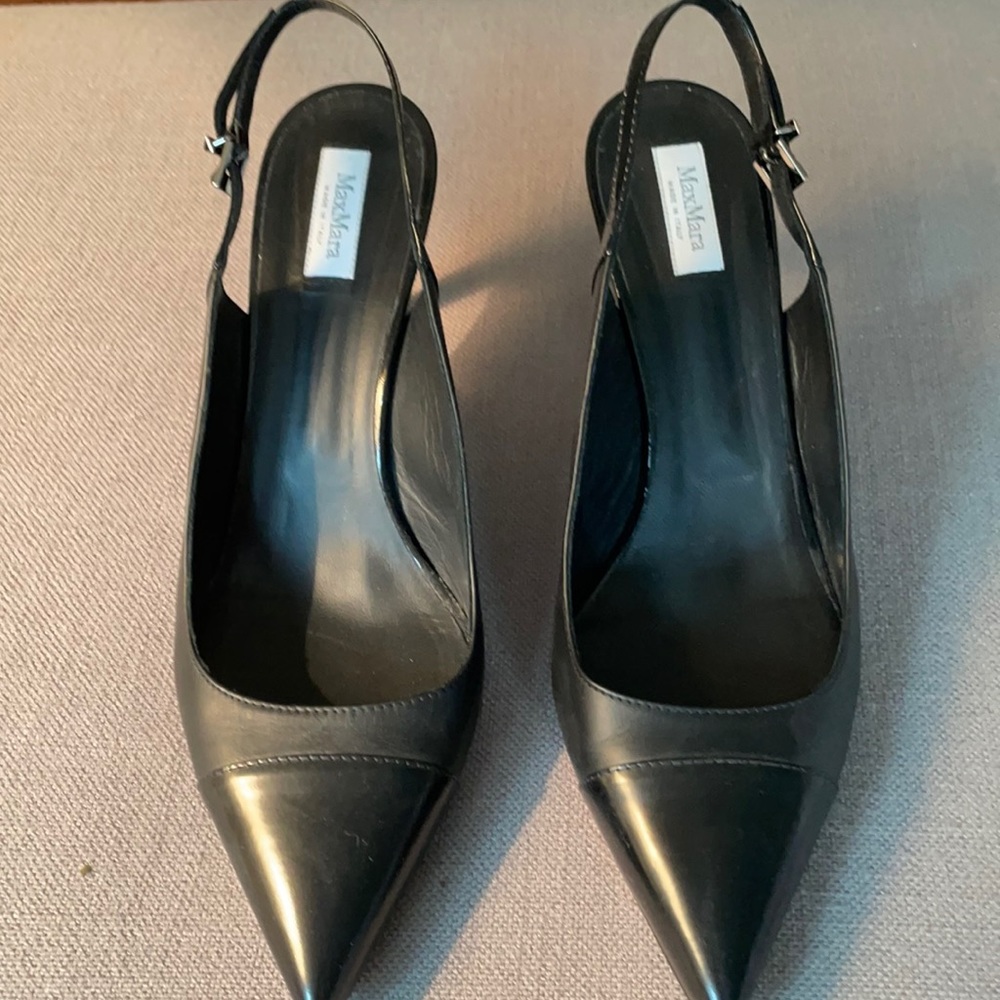 Max Mara Black Heels 39